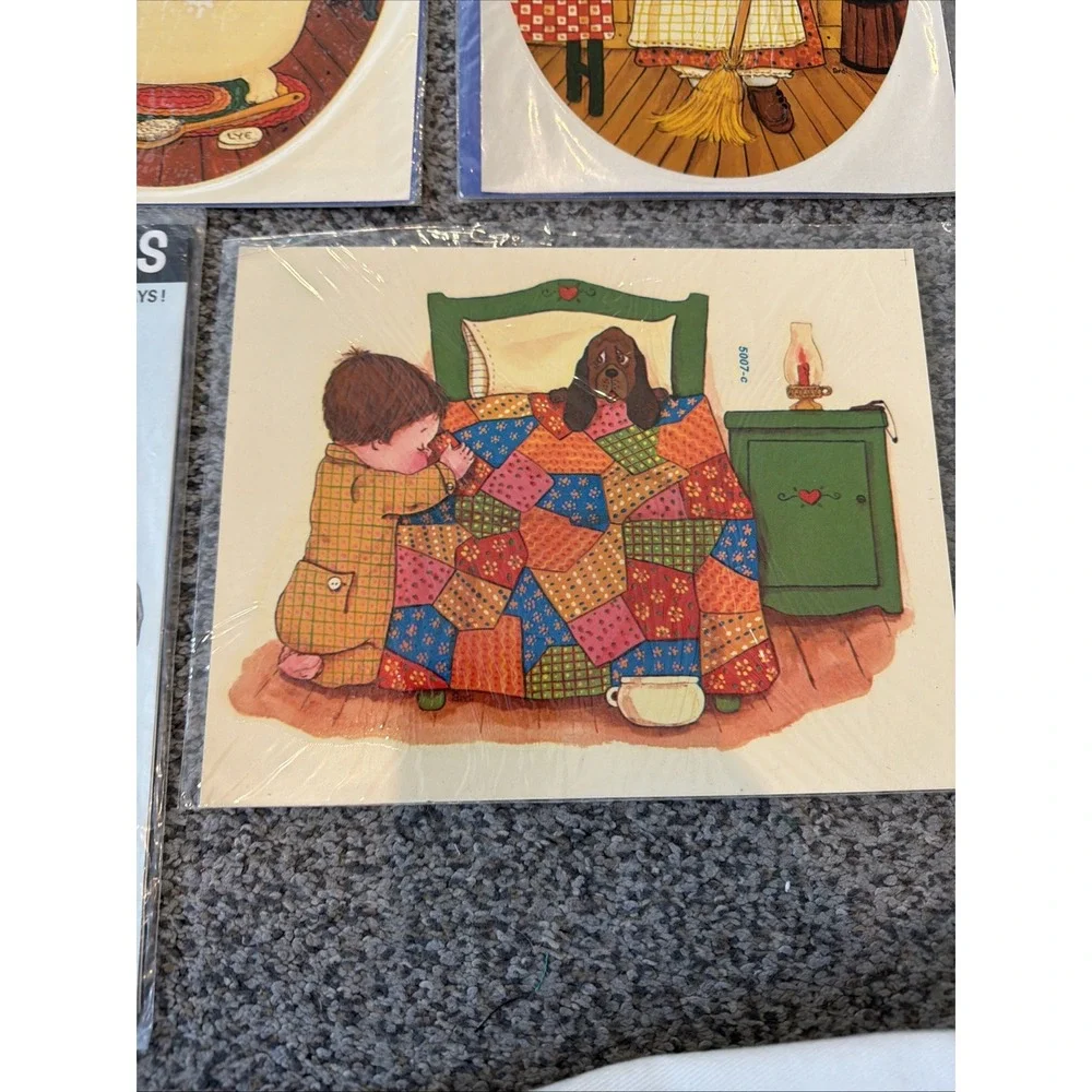 Vintage Meyercord Decals For Arts And Crafts Lot Of 10 Sheets 1960's